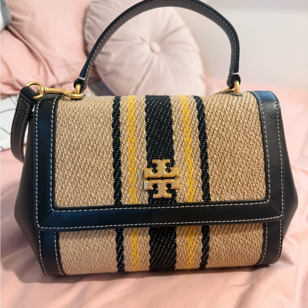 Tory Burch Raffia Crossbody